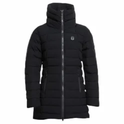 Velvet Junior Parka Black