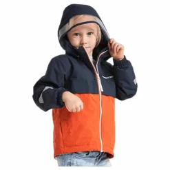 Viken Kids Jacket Blue/Orange