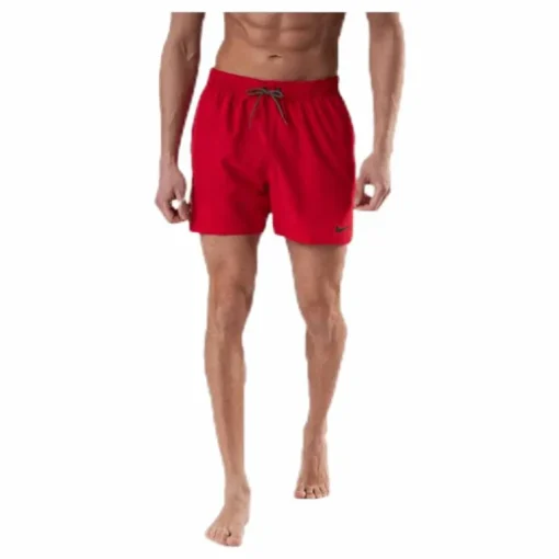 5" Volley Short Logo Red