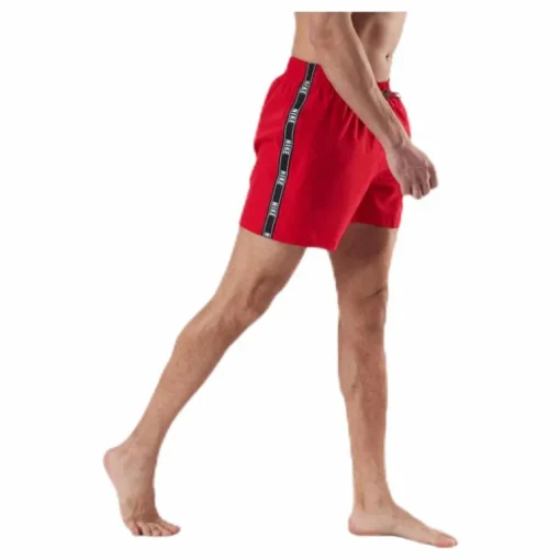 5" Volley Short Logo Red