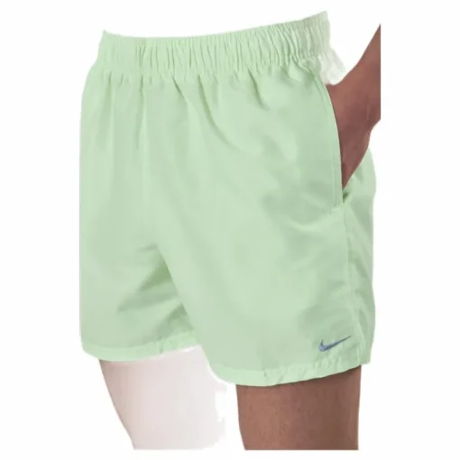 5" Volley Short Solid Green/Yellow