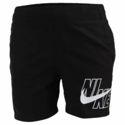 4" Volly Short Junior Black