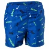 4" Volly Short Logofetti Junior Blue