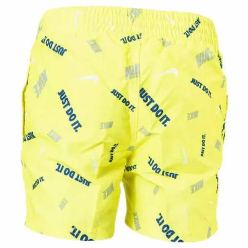 4" Volly Short Logofetti Junior Yellow