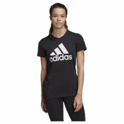 W Badge Of Sport Cotton Tee - Regular Fit Black