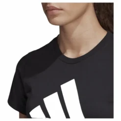 W Badge Of Sport Cotton Tee - Regular Fit Black