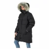 W Blossom Puffy P Black