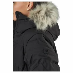 W Blossom Puffy P Black