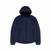 W Frost Down Hood Jacket Blue Shadow