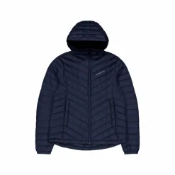 W Frost Down Hood Jacket Blue Shadow