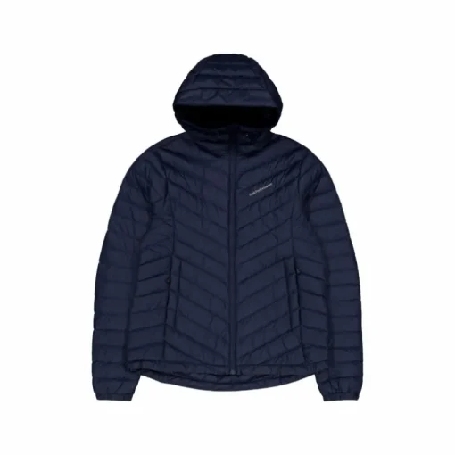 W Frost Down Hood Jacket Blue Shadow