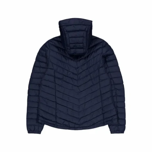 W Frost Down Hood Jacket Blue Shadow