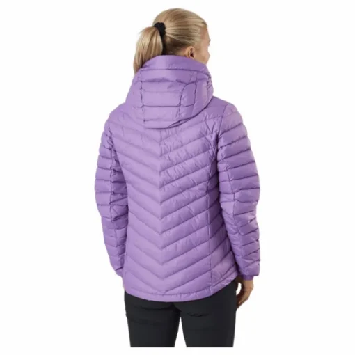 W Frost Down Hood Jacket Action Lilac