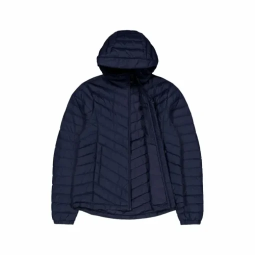 W Frost Down Hood Jacket Blue Shadow