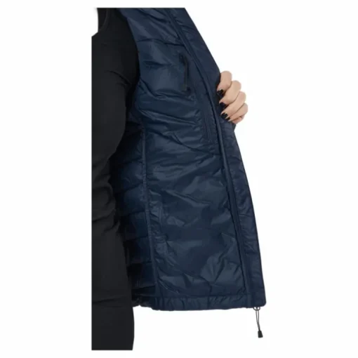 W Frost Down Hood Jacket Blue Shadow