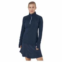 W Gamer 1/4 Zip Navy Blazer