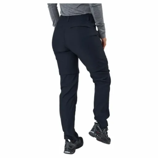 W Iconiq Zip Off Pants Black