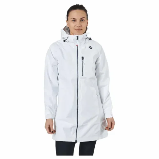 W Long Belfast Jacket 002 White