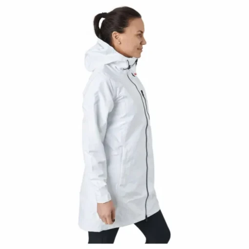 W Long Belfast Jacket 002 White