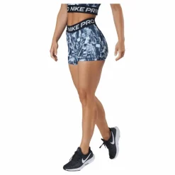 W Np Df Mr 3in Short Aop Black/black