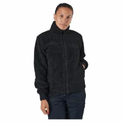 W Original Pile Zip Black