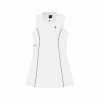W Pique Dress White