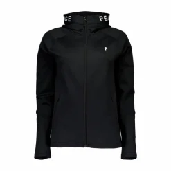 W Rider Zip Hood Black