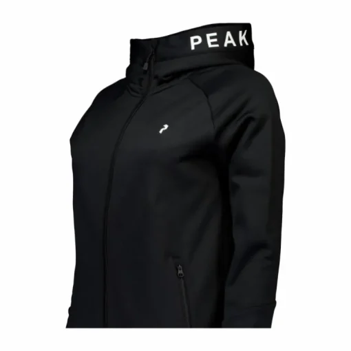 W Rider Zip Hood Black