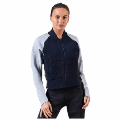 W VRCT JKT HB Blue/Grey