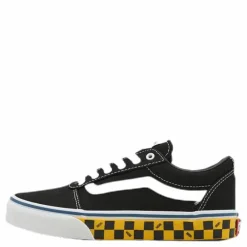 Ward Checker Sidewall Junior Black/Yellow
