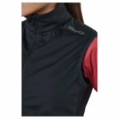 Warm Vest W Black