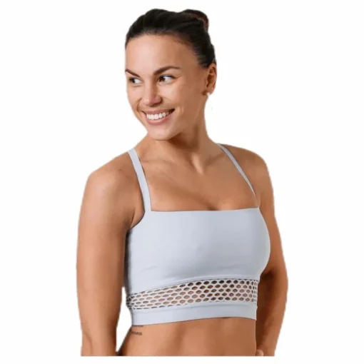 Waverly Mesh Bra Grey