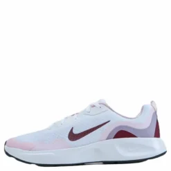 Wearallday Big Kids' Shoe White/dark Beetroot-pink Foam