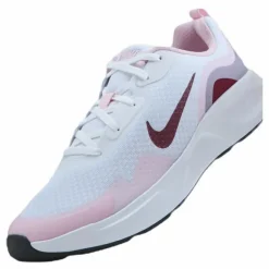 Wearallday Big Kids' Shoe White/dark Beetroot-pink Foam