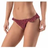Wikolia Frill Brief Patterned/Red