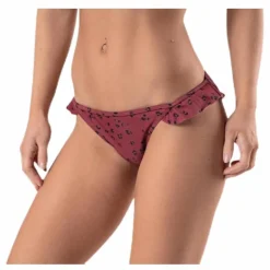 Wikolia Frill Brief Patterned/Red