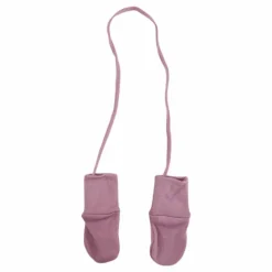 Willit Wool Mittens Wo/Thumb Red