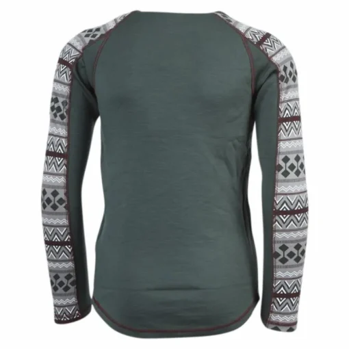 Willto Wool Ls Top Grey