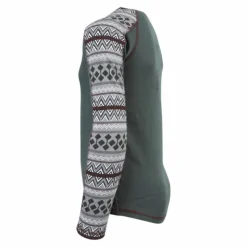 Willto Wool Ls Top Grey