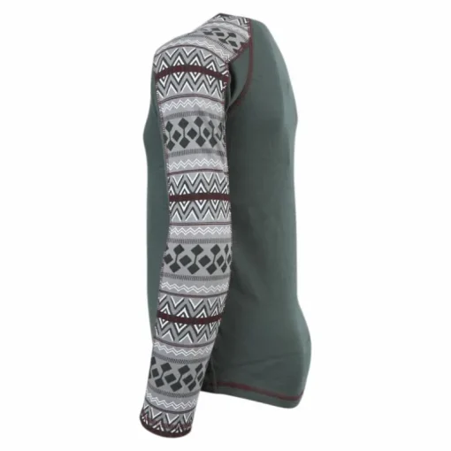 Willto Wool Ls Top Grey
