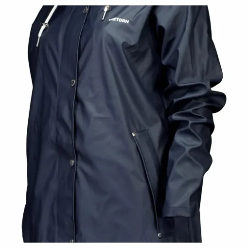 Wings A-shape Rain Coat Navy Blaze