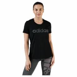 Women D2M Logo T-Shirt Black / Grey Six