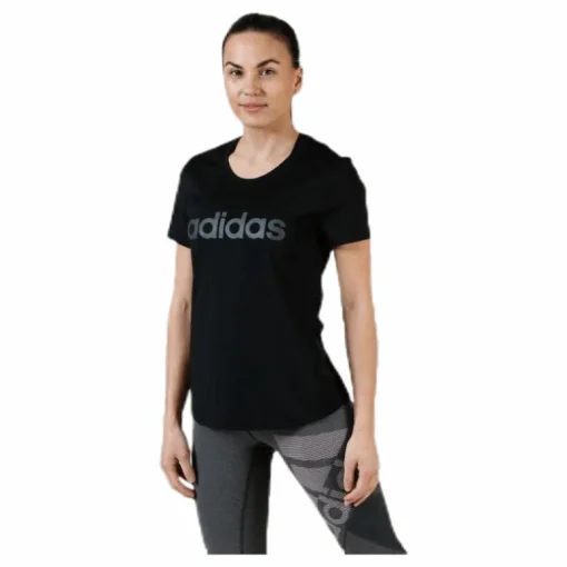 Women D2M Logo T-Shirt Black / Grey Six