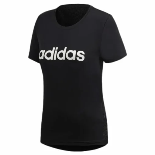 Women D2M Logo T-Shirt Black / Grey Six
