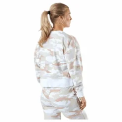 Women'S Dri-Fit Get Fit Training Crew White/White