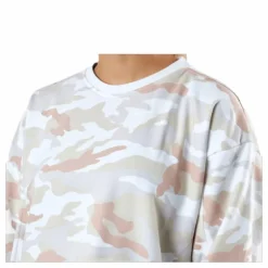 Women'S Dri-Fit Get Fit Training Crew White/White