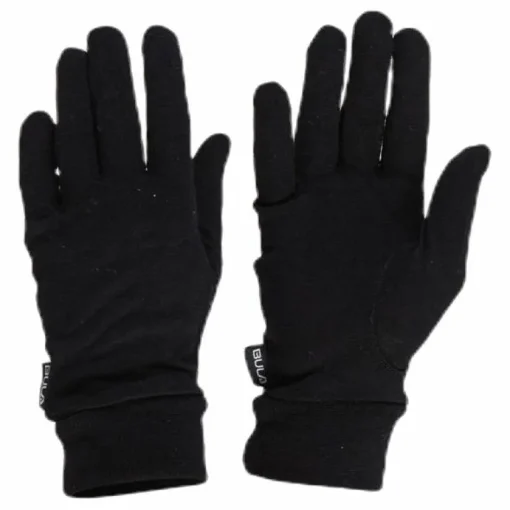 Wool Glove Liner Black