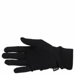 Wool Glove Liner Black