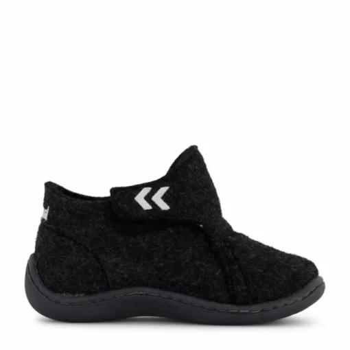 Wool Slipper Infant Black