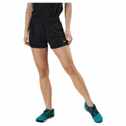 Wor Knit Poly Short Black